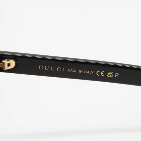 NEW GG1346SK 002 GUCCI MEN BLACK SQUARE SUNGLASSES